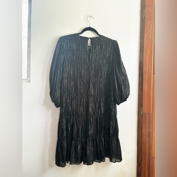 TRINA TURK | BNWT Black Silvery dress | size xs - Picture 4 of 11